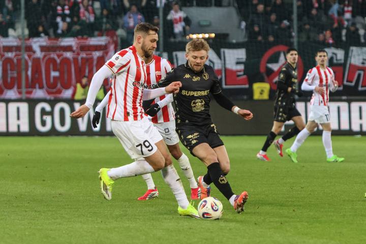 Football. PKO BP Ekstraklasa. Cracovia - Jagiellonia Bialystok. 14.02.2026