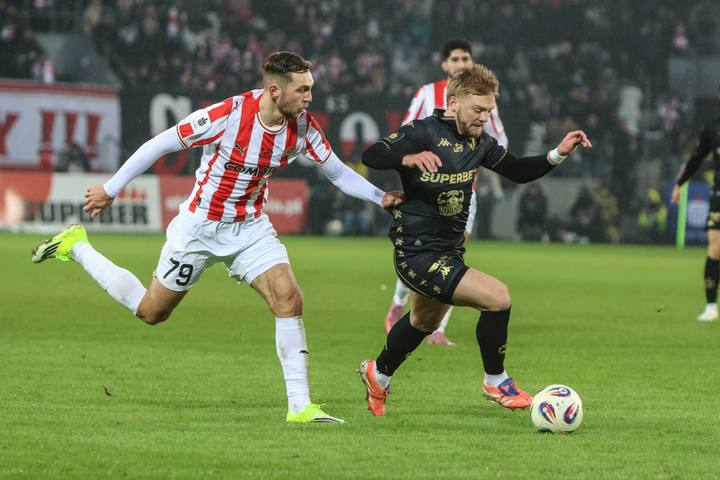 Football. PKO BP Ekstraklasa. Cracovia - Jagiellonia Bialystok. 14.02.2026