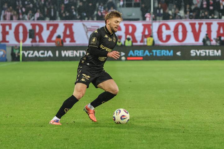 Football. PKO BP Ekstraklasa. Cracovia - Jagiellonia Bialystok. 14.02.2026
