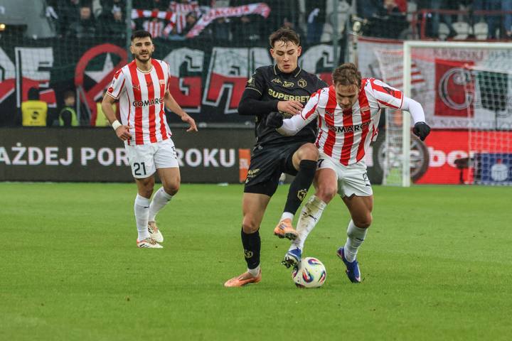 Football. PKO BP Ekstraklasa. Cracovia - Jagiellonia Bialystok. 14.02.2026