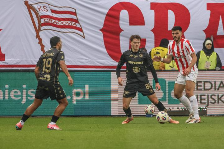 Football. PKO BP Ekstraklasa. Cracovia - Jagiellonia Bialystok. 14.02.2026