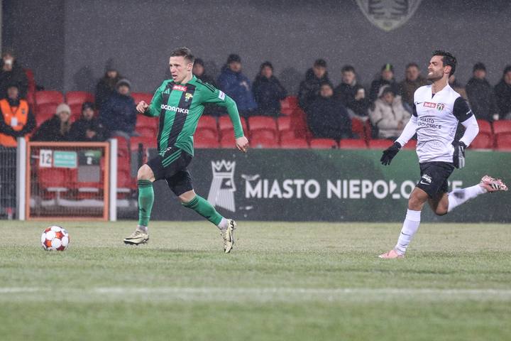 Football. Betclic I Liga. Puszcza Niepolomice - Gornik Leczna. 08.02.2026