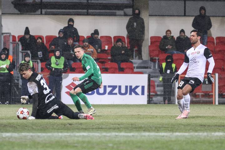 Football. Betclic I Liga. Puszcza Niepolomice - Gornik Leczna. 08.02.2026