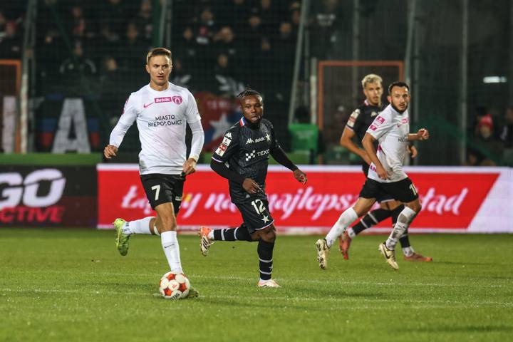 Football. Betclic I Liga. Puszcza Niepolomice - Wisla Krakow. 20.10.2025