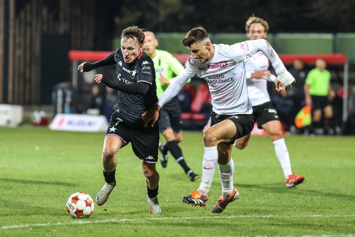 Football. Betclic I Liga. Puszcza Niepolomice - Wisla Krakow. 20.10.2025