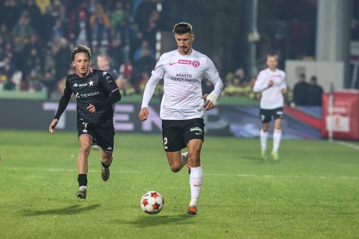 Football. Betclic I Liga. Puszcza Niepolomice - Wisla Krakow. 20.10.2025