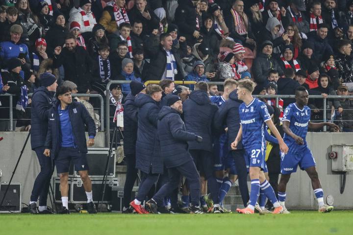 Football. PKO BP Ekstraklasa. Cracovia - Lech Poznan. 07.12.2025