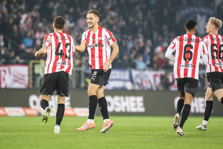 Football. PKO BP Ekstraklasa. Cracovia - Lech Poznan. 07.12.2025