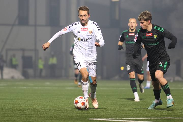 Football. Betclic I Liga. Polonia Bytom - Gornik Leczna. 28.11.2025