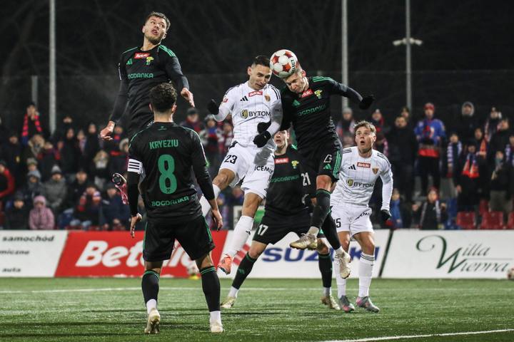 Football. Betclic I Liga. Polonia Bytom - Gornik Leczna. 28.11.2025