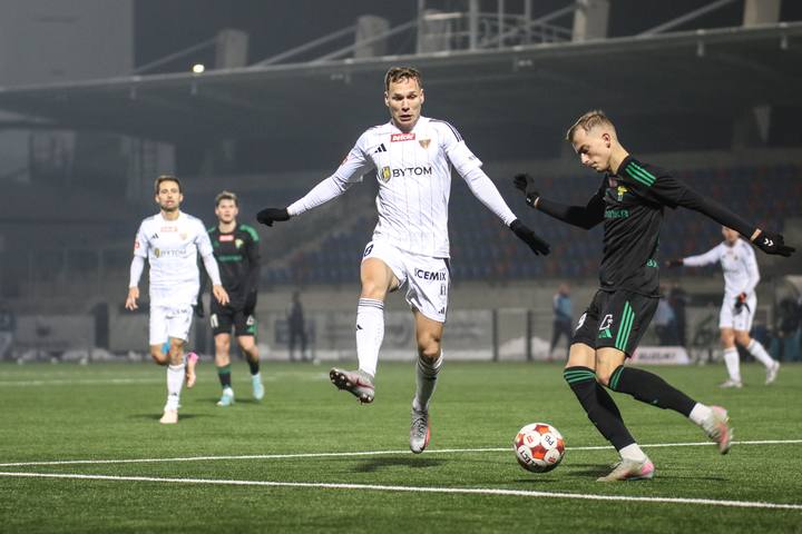 Football. Betclic I Liga. Polonia Bytom - Gornik Leczna. 28.11.2025
