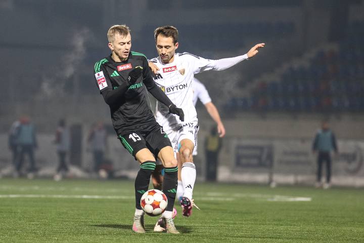 Football. Betclic I Liga. Polonia Bytom - Gornik Leczna. 28.11.2025