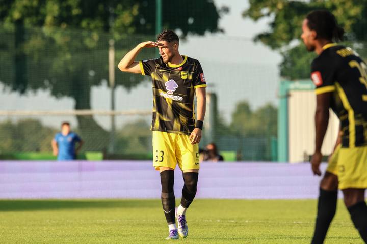 Football. Betclic 1 Liga. Puszcza Niepolomice - Wieczysta Krakow. 11.08.2025