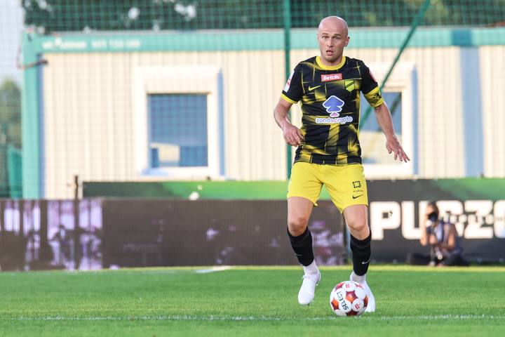 Football. Betclic 1 Liga. Puszcza Niepolomice - Wieczysta Krakow. 11.08.2025