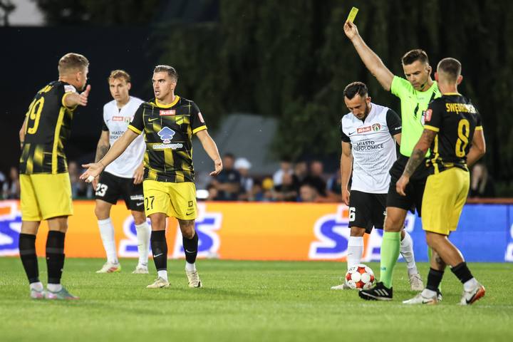 Football. Betclic 1 Liga. Puszcza Niepolomice - Wieczysta Krakow. 11.08.2025