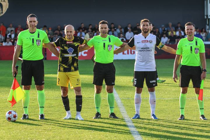 Football. Betclic 1 Liga. Puszcza Niepolomice - Wieczysta Krakow. 11.08.2025