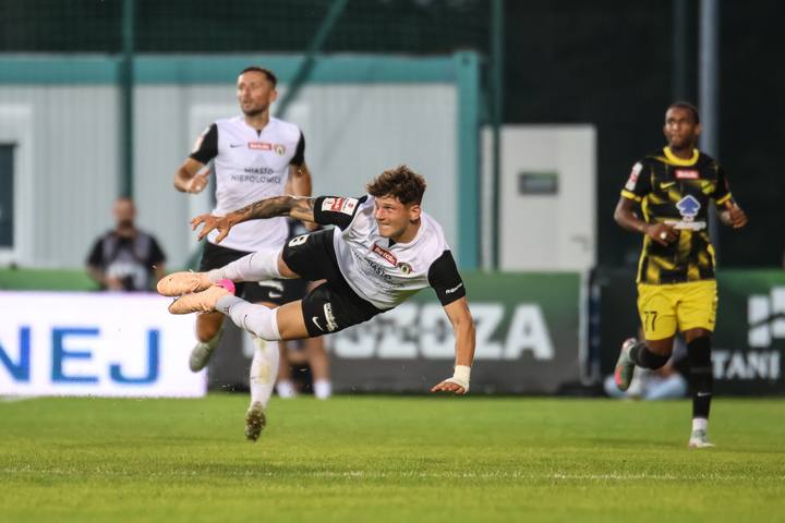 Football. Betclic 1 Liga. Puszcza Niepolomice - Wieczysta Krakow. 11.08.2025