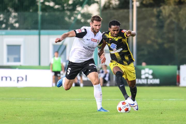 Football. Betclic 1 Liga. Puszcza Niepolomice - Wieczysta Krakow. 11.08.2025