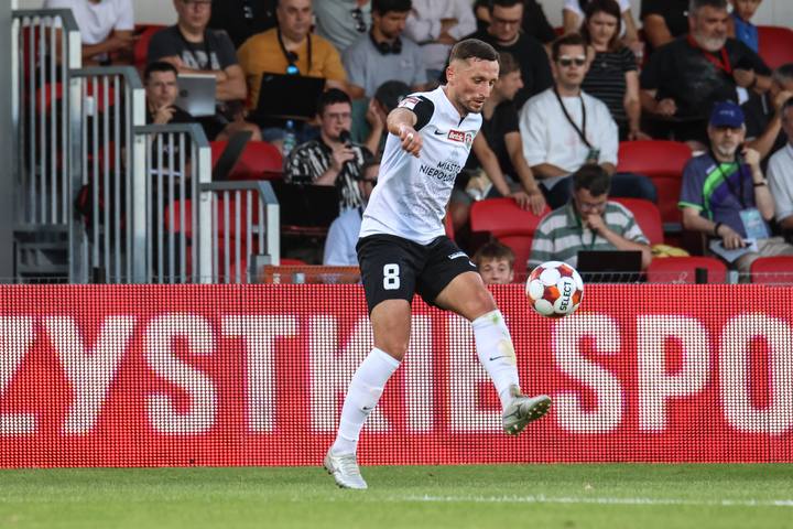 Football. Betclic 1 Liga. Puszcza Niepolomice - Wieczysta Krakow. 11.08.2025