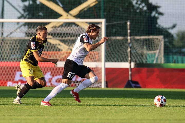 Football. Betclic 1 Liga. Puszcza Niepolomice - Wieczysta Krakow. 11.08.2025