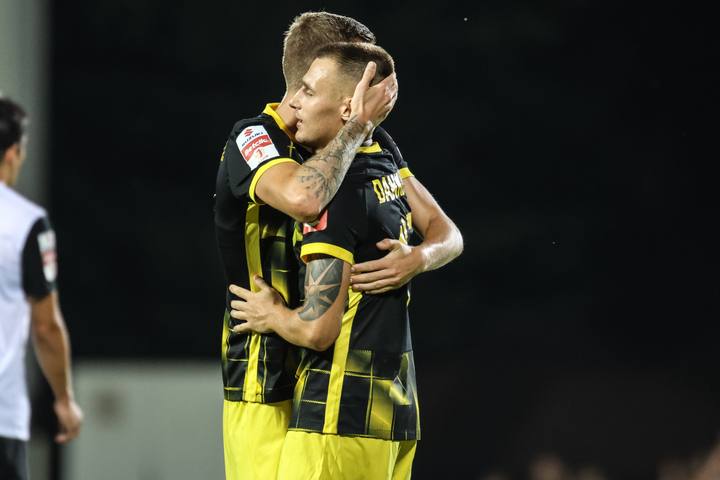 Football. Betclic 1 Liga. Puszcza Niepolomice - Wieczysta Krakow. 11.08.2025