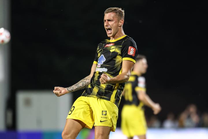 Football. Betclic 1 Liga. Puszcza Niepolomice - Wieczysta Krakow. 11.08.2025