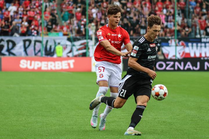 Football. Betclic 1 Liga. Wisla Krakow - LKS Lodz. 26.07.2025