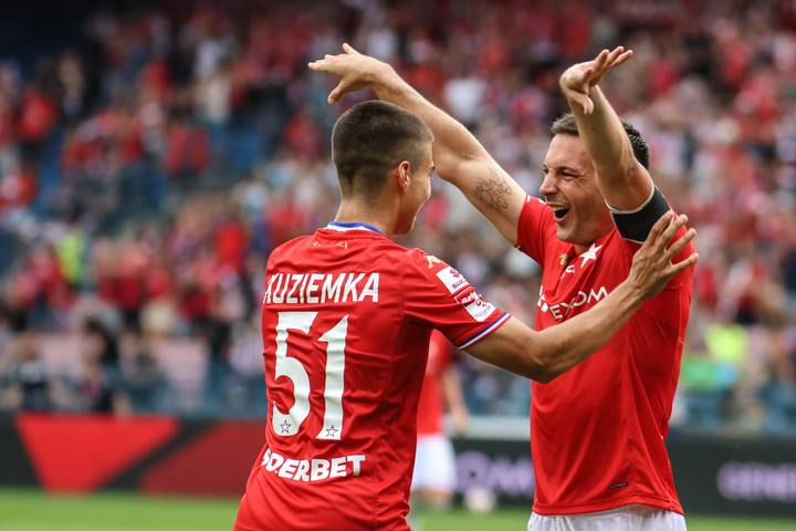 Football. Betclic 1 Liga. Wisla Krakow - LKS Lodz. 26.07.2025