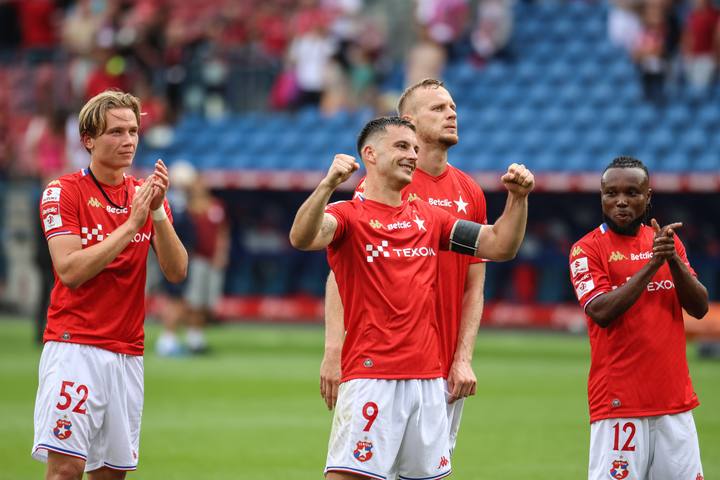 Football. Betclic 1 Liga. Wisla Krakow - LKS Lodz. 26.07.2025