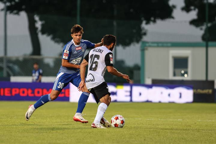 Football. Betclic 1 Liga. Puszcza Niepolomice - Ruch Chorzow. 21.07.2025