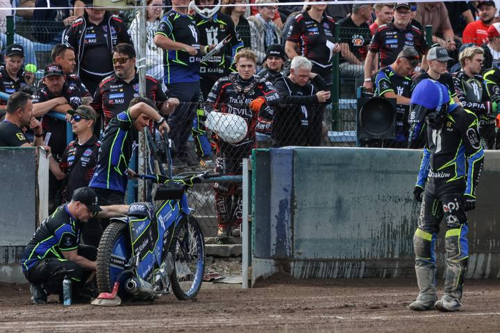 Speedway. Krajowa Liga Zuzlowa. Speedway Krakow - Trans MF Landshut Devils. 25.05.2025