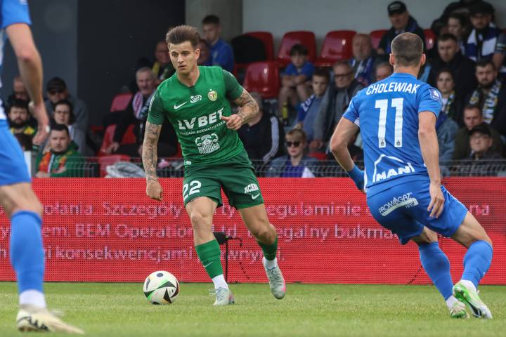 Football. PKO BP Ekstraklasa. Puszcza Niepolomice - Slask Wroclaw. 24.05.2025