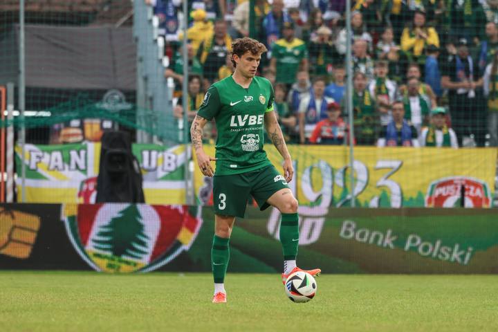 Football. PKO BP Ekstraklasa. Puszcza Niepolomice - Slask Wroclaw. 24.05.2025