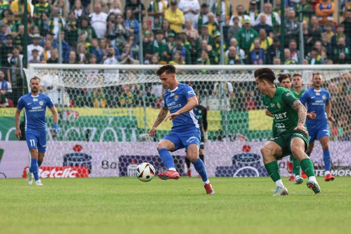 Football. PKO BP Ekstraklasa. Puszcza Niepolomice - Slask Wroclaw. 24.05.2025