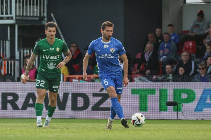 Football. PKO BP Ekstraklasa. Puszcza Niepolomice - Slask Wroclaw. 24.05.2025