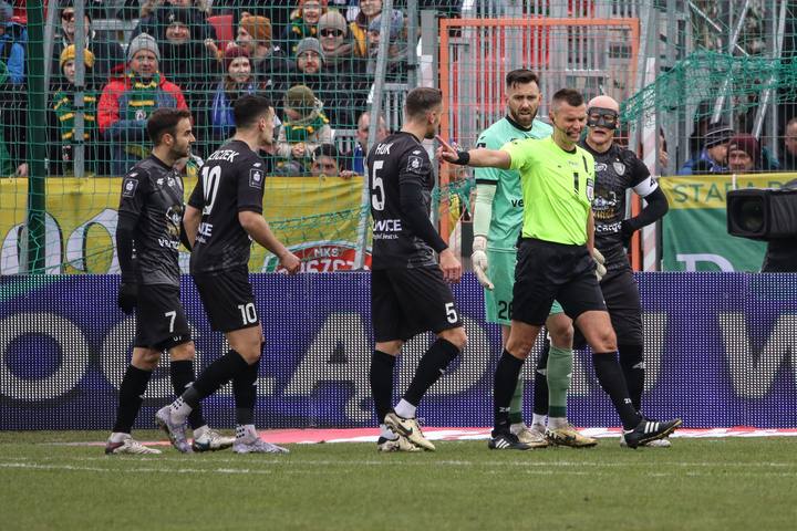 Football. PKO BP Ekstraklasa. Puszcza Niepolomice - Piast Gliwice. 16.03.2025