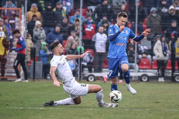 Football. PKO BP Ekstraklasa. Puszcza Niepolomice - Motor Lublin. 02.03.2025