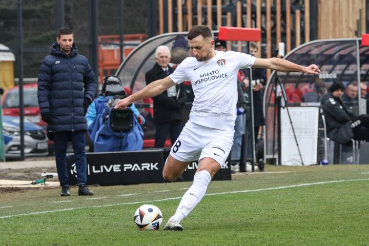 Football. PKO BP Ekstraklasa. Puszcza Niepolomice - Motor Lublin. 02.03.2025