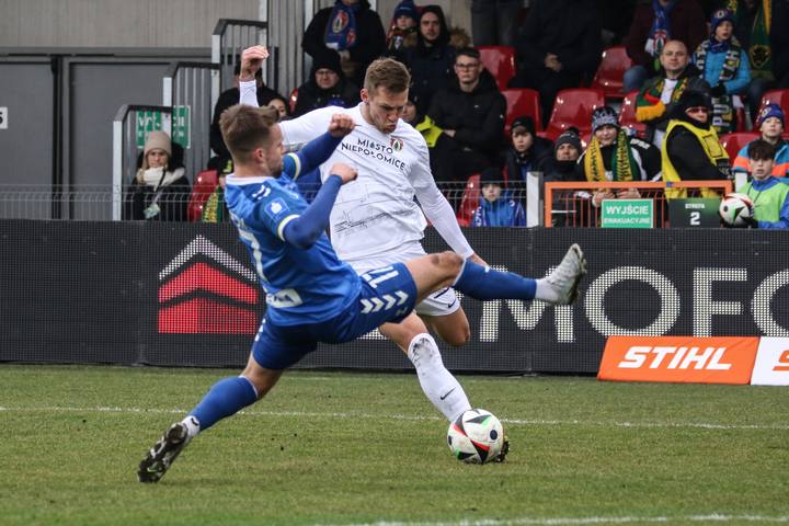 Football. PKO BP Ekstraklasa. Puszcza Niepolomice - Motor Lublin. 02.03.2025