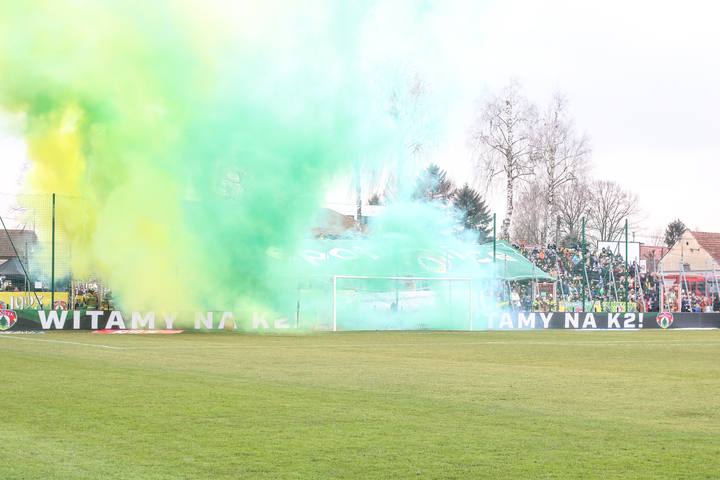 Football. PKO BP Ekstraklasa. Puszcza Niepolomice - Motor Lublin. 02.03.2025