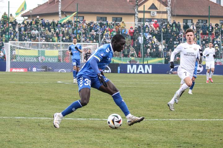 Football. PKO BP Ekstraklasa. Puszcza Niepolomice - Motor Lublin. 02.03.2025
