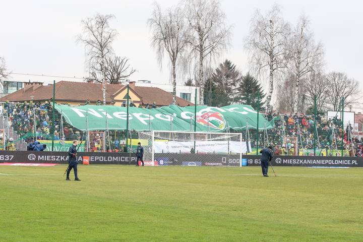 Football. PKO BP Ekstraklasa. Puszcza Niepolomice - Motor Lublin. 02.03.2025