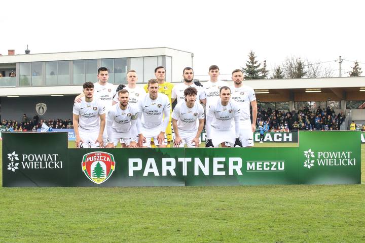 Football. PKO BP Ekstraklasa. Puszcza Niepolomice - Motor Lublin. 02.03.2025