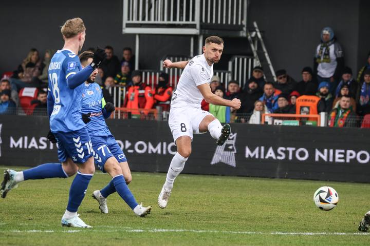 Football. PKO BP Ekstraklasa. Puszcza Niepolomice - Motor Lublin. 02.03.2025