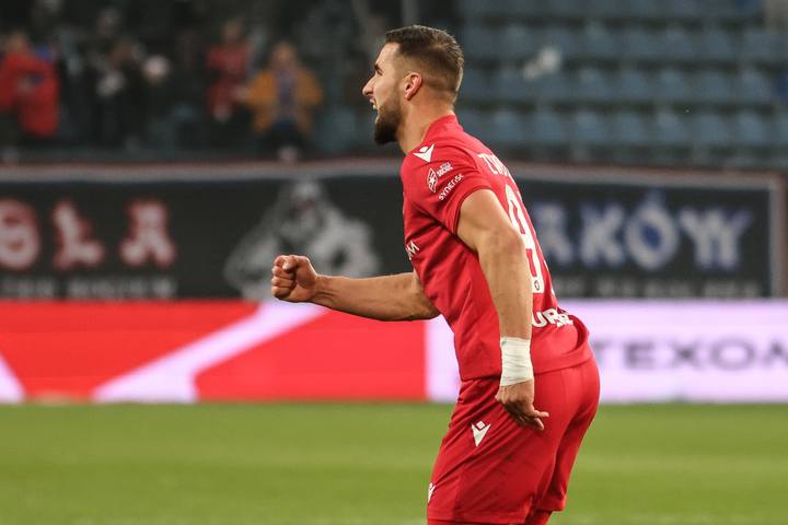 BETCLIC 1. LIGA 2024/2025 WISLA KRAKOW - LKS LODZ