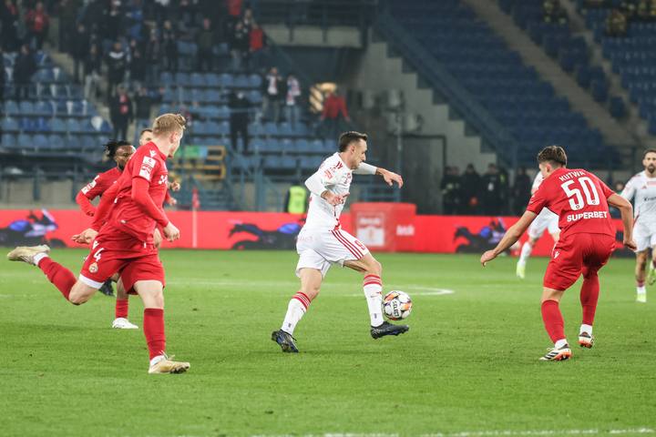Football. Betclic 1. Liga. Wisla Krakow - LKS Lodz. 30.11.2024
