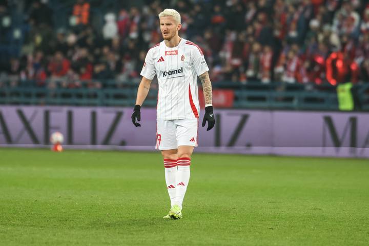 Football. Betclic 1. Liga. Wisla Krakow - LKS Lodz. 30.11.2024