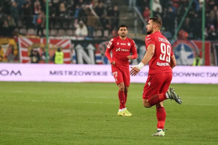 Football. Betclic 1. Liga. Wisla Krakow - LKS Lodz. 30.11.2024