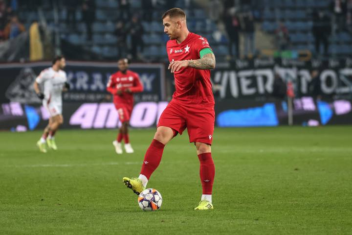 Football. Betclic 1. Liga. Wisla Krakow - LKS Lodz. 30.11.2024