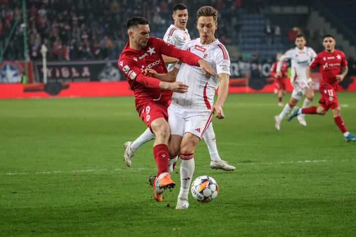 Football. Betclic 1. Liga. Wisla Krakow - LKS Lodz. 30.11.2024